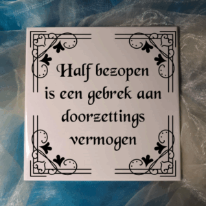 humor tegel ontwerp 2