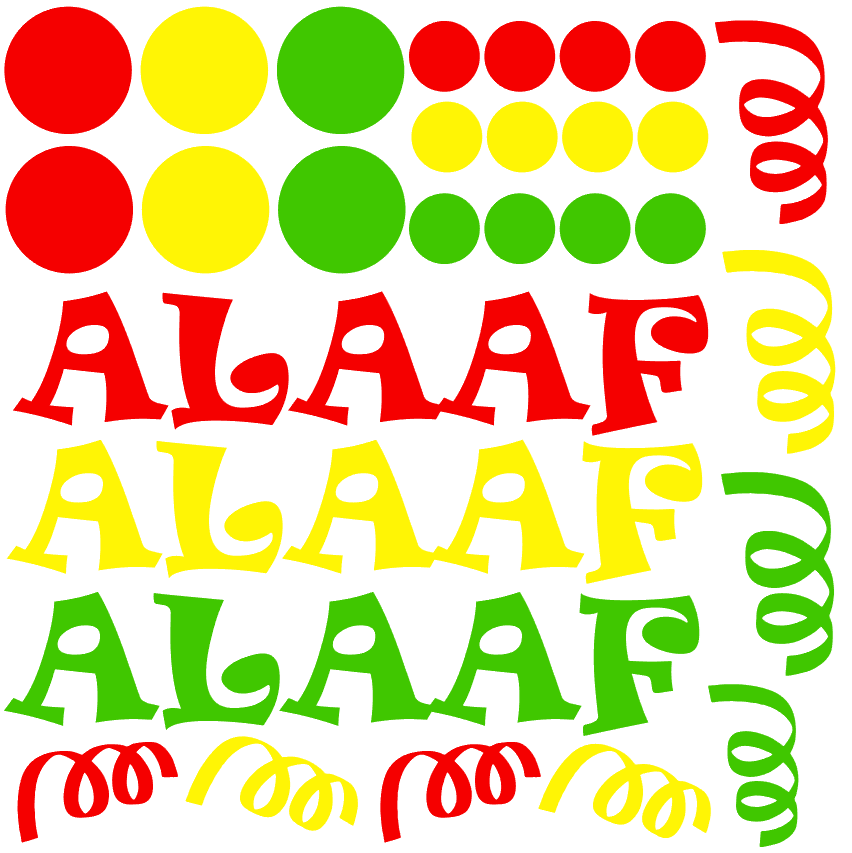 carnaval raamsticker herbruikbaar