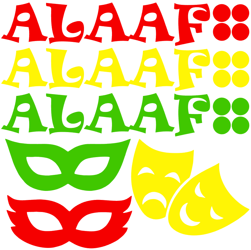 carnaval raamfolie mask
