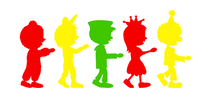 carnaval poppetjes
